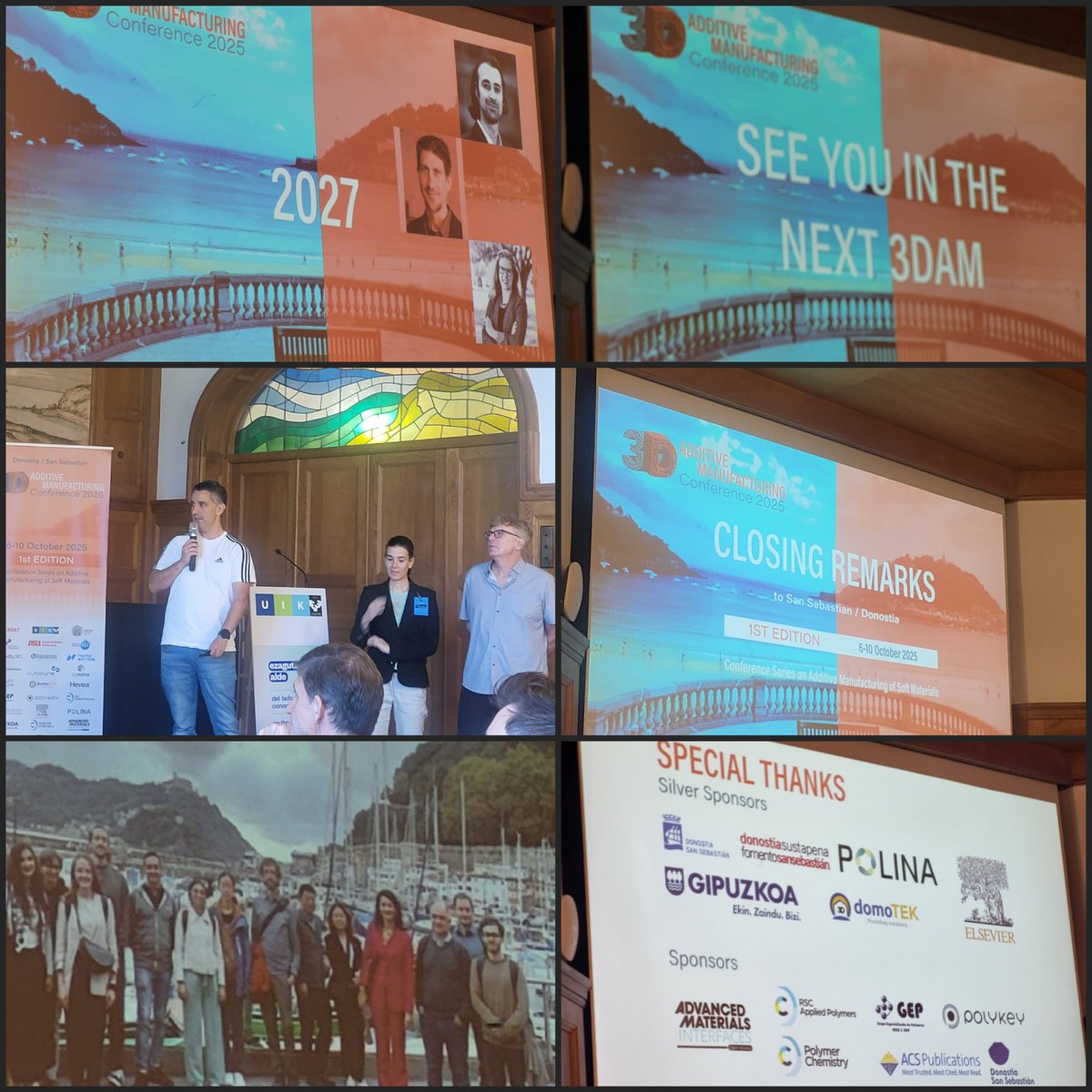 Joanna Ortyl (@joannaortyl) on Twitter photo We know who will organize the next 3D Additive Manufacturing conference in 2027 #3DAM so see you soon 🌈
#OrtylPhotoLab We know who will organize the next 3D Additive Manufacturing conference in 2027 #3DAM so see you soon 🌈
#OrtylPhotoLab