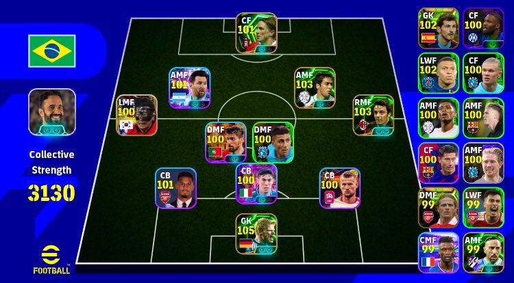 efootball_jamz's tweet image. #eFootball Account For Sale 
Price : $2 USD