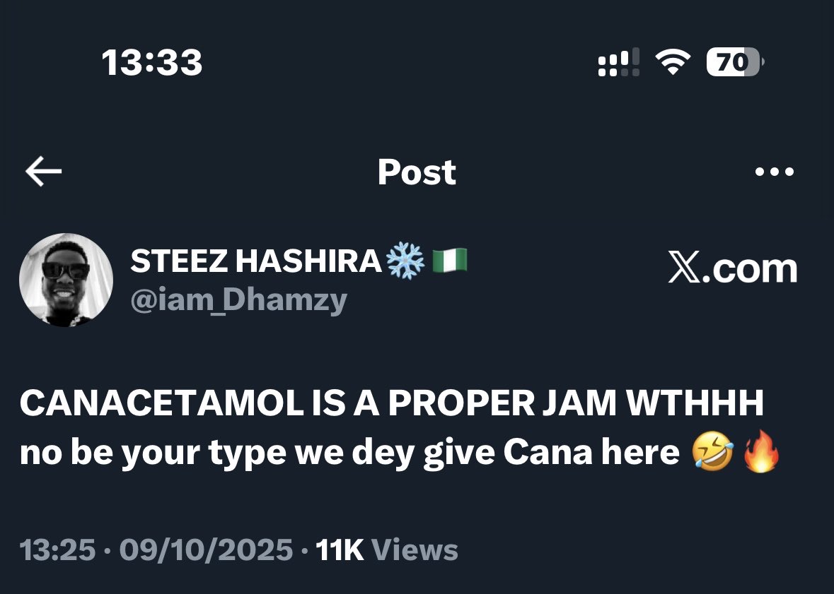 flygodT's tweet image. It’s crazy after all the complaining about Amapiano type sounds 2 of the most addictive breakout songs out right now are Amapiano-ish (Escaladizzy & Canacetamol)