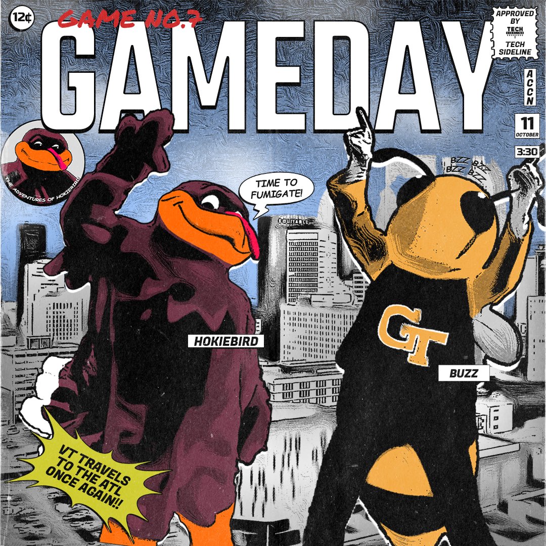 TechSideline's tweet image. Issue No. 7: Georgia Tech

It’s the Techmo Bowl!

#Hokies