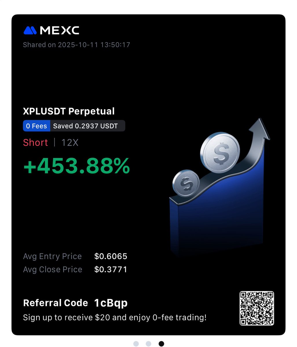 itz_aashish143's tweet image. Last night was madness.
$BTC dumped hard …
I didn’t panic this time. Just watched, waited, and took one clean short and ended with +453% in $XPL 🥴
How did you handle the drop?
