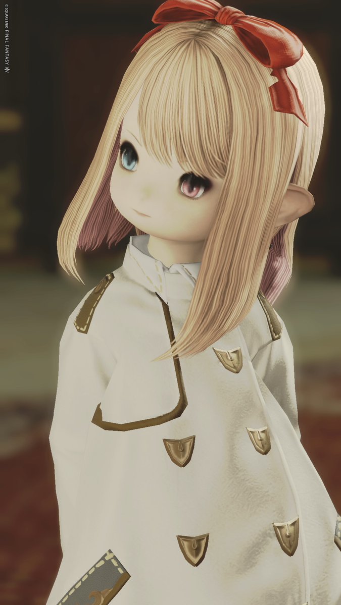 ぎゃー！！！！！！
新しいヘアカタログかわいすぎるぅぅぅ💕(☆&gt;ω&lt;)💕💕💕💕
ままふぇありがとぉぉ！！！！

 #FF14 
 #ララフェル
  #FF14フレンド募集