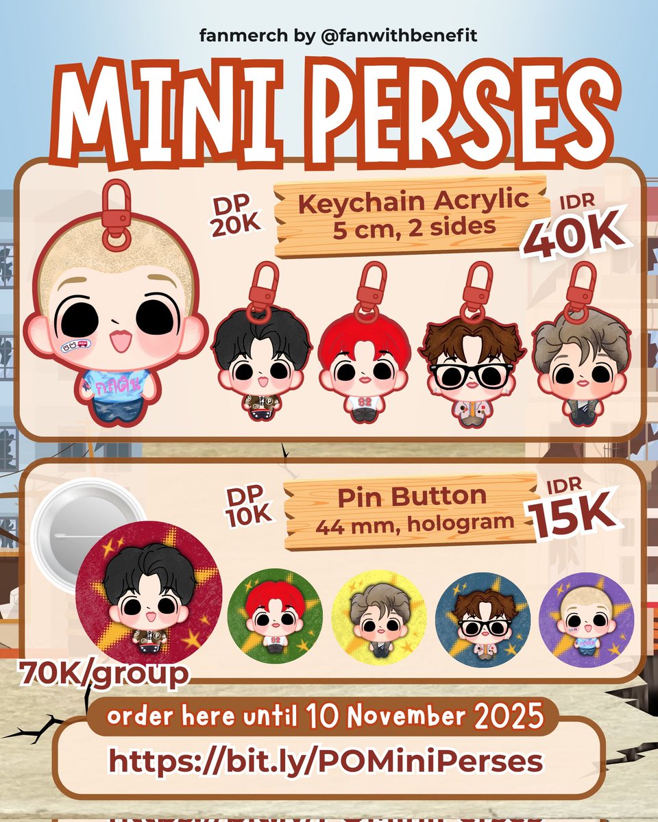 PersesId's tweet photo. MINI PERSES IS COMING!🚨📞
By : @fanwithbenefit

It's an EMERGENCY, get yours ASAP‼️
🗓: PO (11 October - 10 November 2025)
🔗: https://t.co/92ntJHE0WG
💸DP First!
🏁 INA only/Must have INA adress
DM for ask☺️

#PERSES_TH #PERSES #Fanmerch https://t.co/mdtEWzR9sg