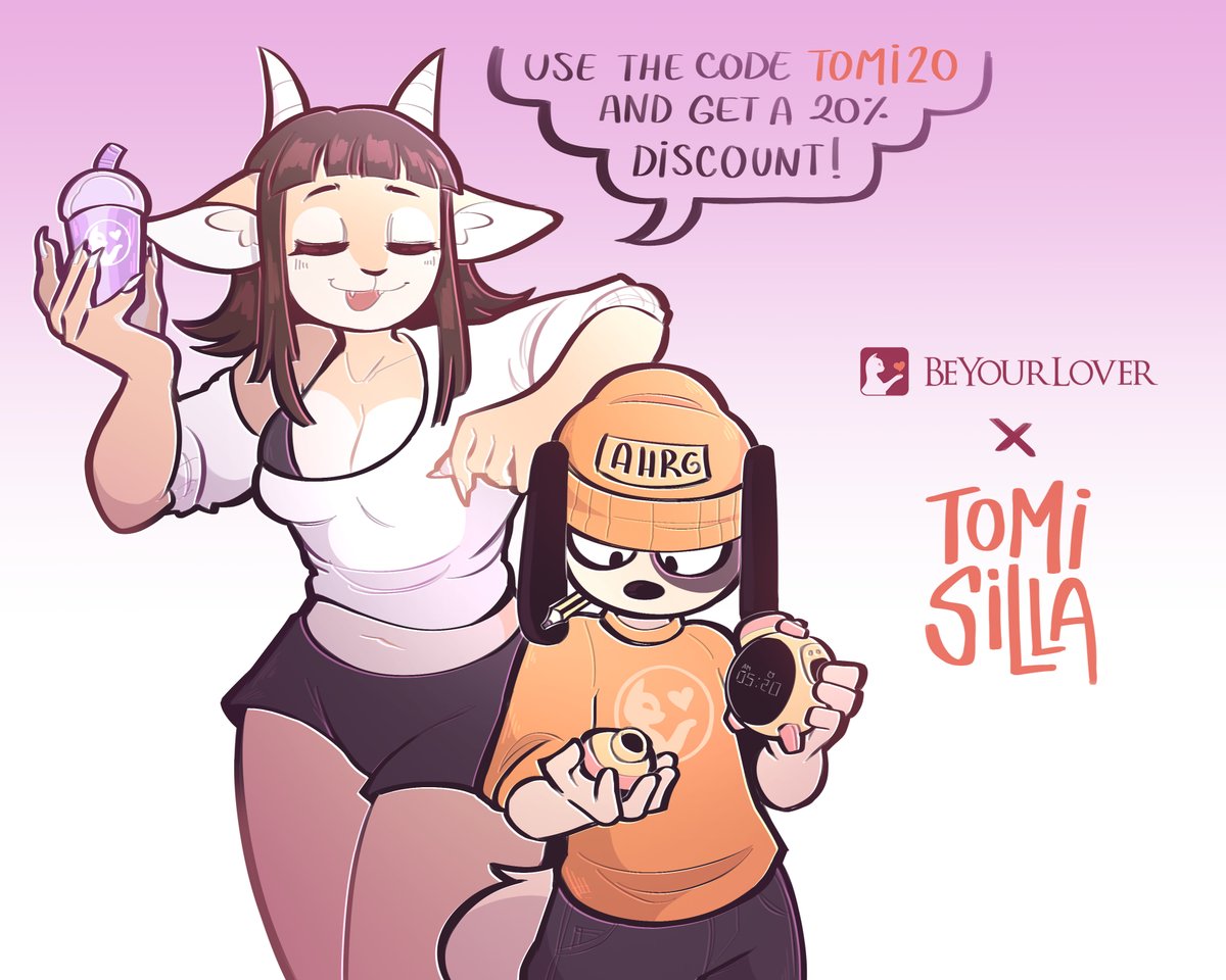 I'm collaborating with <a href="/beyourlovertoys/">BeYourLover Store</a> =) Get a 20% discount using my code ▶ TOMI20

🦴 beyourlover.com/?ref=756