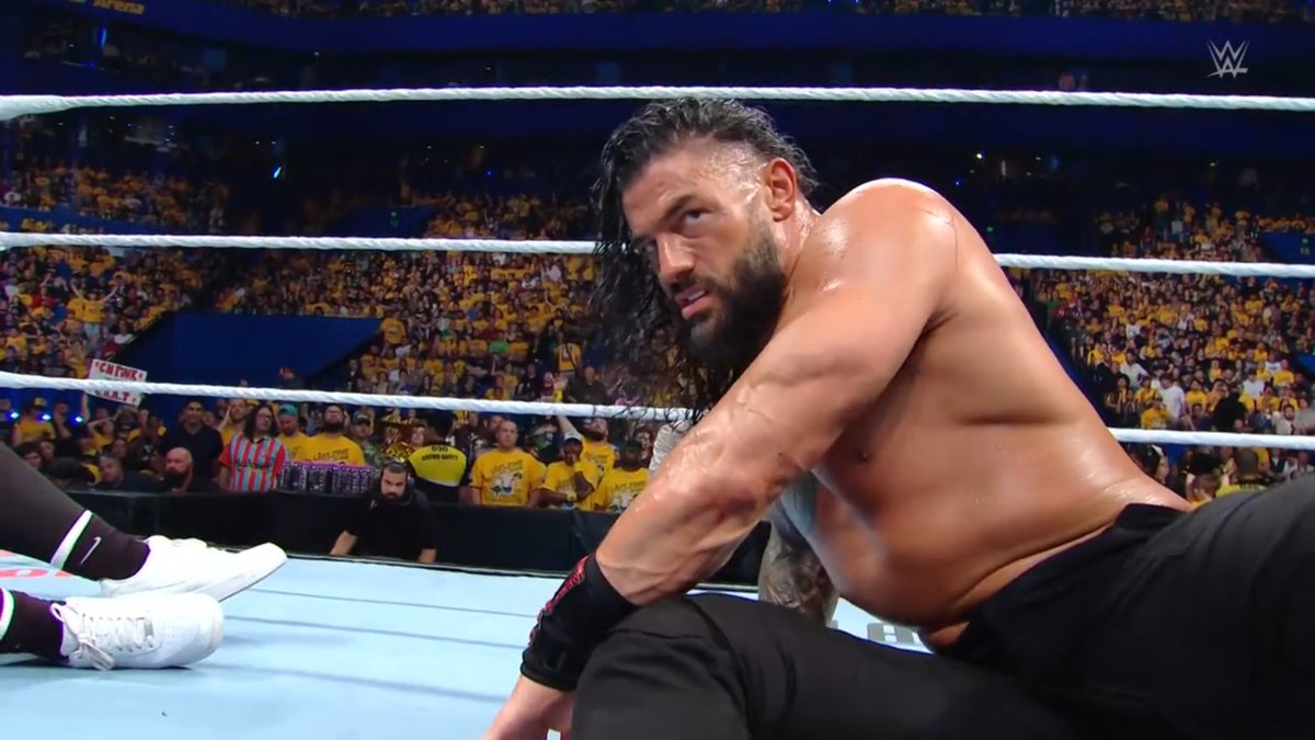 RomanRSource's tweet image. #RomanReigns #RomanEmpire #TheOTC #OTC #TribalChief #WWE #WWECrownJewel