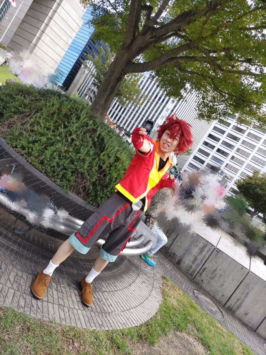 Number1AREN's tweet image. Cosplay

バトルスピリッツ 少年激覇ダン

馬神弾

📸 瑠里子さん(@hiace0601 )
#いにフェス名古屋2025
#いにフェス

「来た！行くぜパンテーラ！」
「メインステップ！龍の原点！創星伝説！超神星龍ジークヴルム・ノヴァをLv2で召喚！」
「超神星龍ジークヴルム・ノヴァ！伝説の力俺に見せてくれ！」