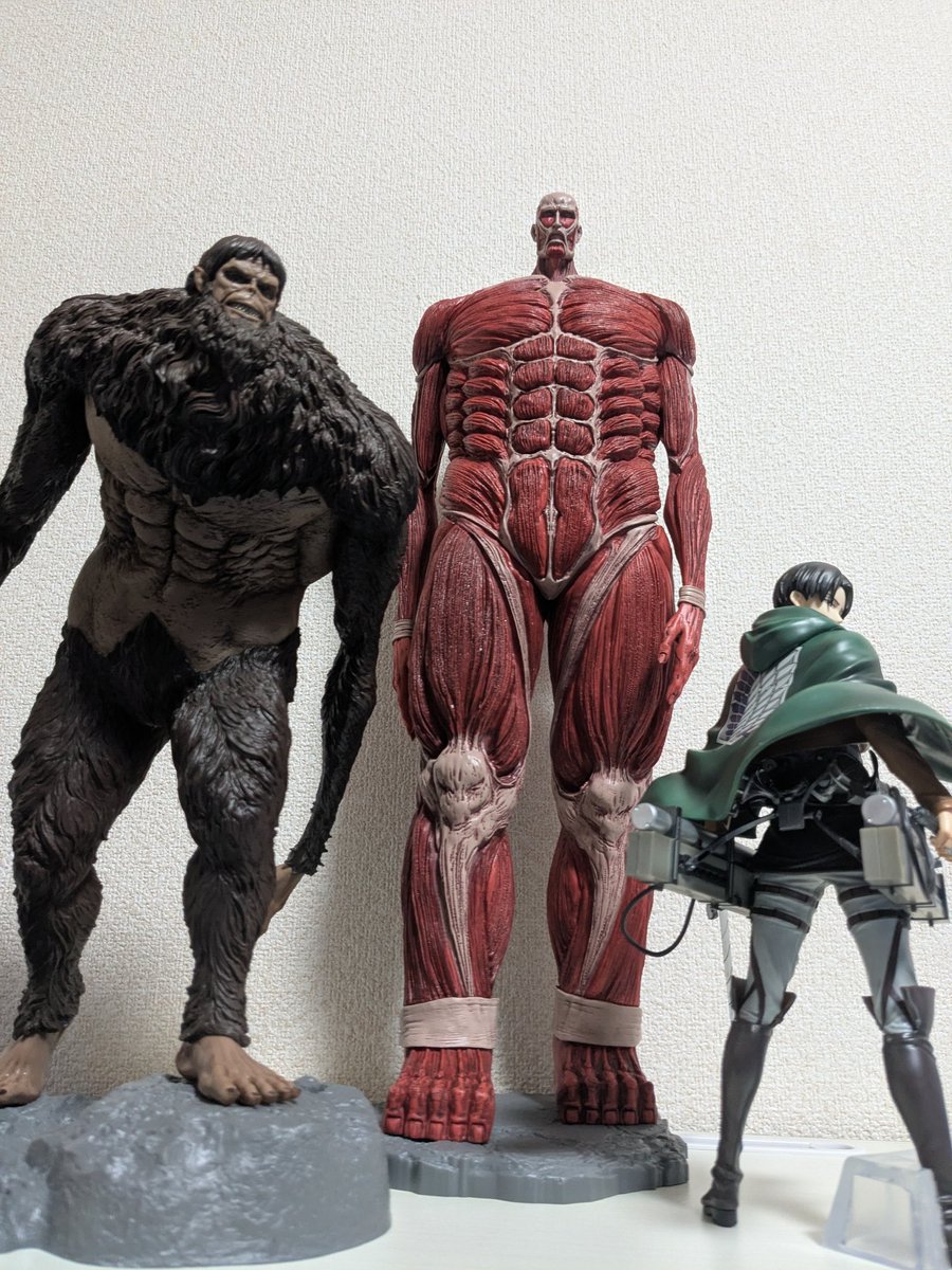 結局一番くじショップまで行ったよ🤣🤣でも満足😄😄
#一番くじ
#進撃の巨人 
#進撃の巨人一番くじ