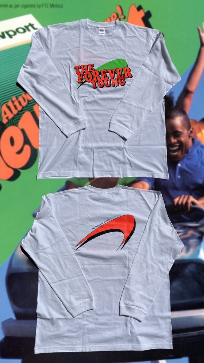 TxFxY's tweet image. 【NEW！】

TFY HOLICK Long Tee M〜XXL
WHITE

明日のデブフェスから販売します！

#THEFOREVERYOUNG #エバヤン