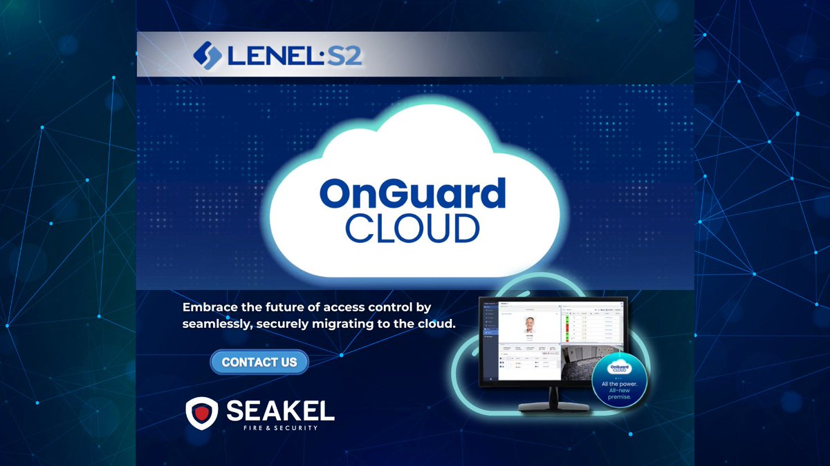 SEAKEL1's tweet image. All the power. All-new premise.
With OnGuard Cloud, LenelS2 has modernized our flagship security solution to bring you all the power of OnGuard, with an all-new premise. 

Contact us for more information

seakel.ie

#LenelS2 #accesscontrol