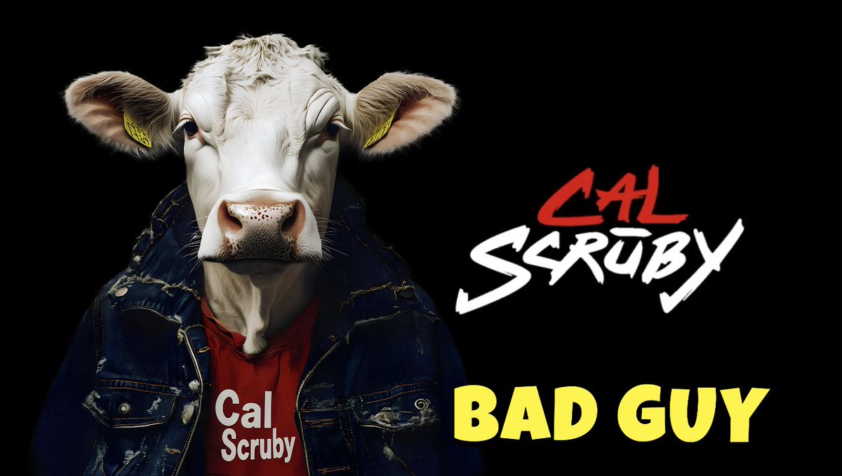 ShowroomPartner's tweet image. Cal Scruby - "Bad Guy" | Everybody Loves Calvin The Cow Edition | Showroom Partners Entertainment youtu.be/-Lb2wklndz8 @calscruby  #calscruby