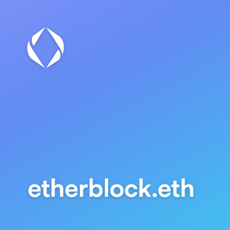 The name `etherblock.eth` is a nod to the very essence of this revolution. 'Ether' represents the fluid, dynamic energy that powers the network, while 'Block' signifies the immutable, foundational security upon which our decentralized future is built. Securing this name is more
