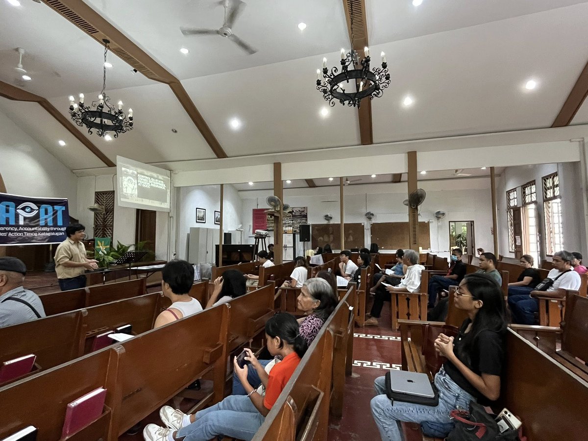 uplbperspective's tweet image. NEWS UPDATE: Transparency and Accountability through People’s Action – Timog Katagalugan (TAPAT) was officially launched today, October 11, at Church Among The Palms, University of the Philippines – Los Baños (UPLB).
#KurakotManagot