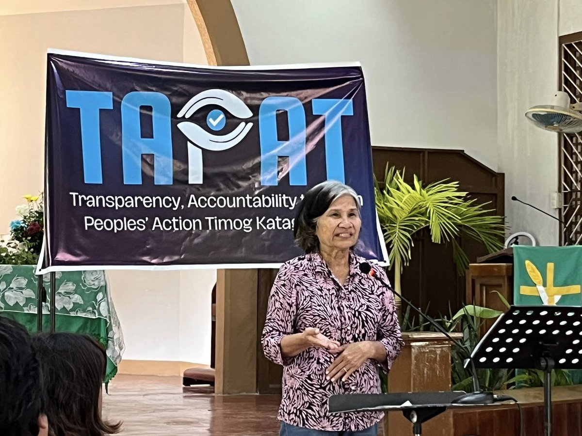 uplbperspective's tweet image. NEWS UPDATE: Transparency and Accountability through People’s Action – Timog Katagalugan (TAPAT) was officially launched today, October 11, at Church Among The Palms, University of the Philippines – Los Baños (UPLB).
#KurakotManagot