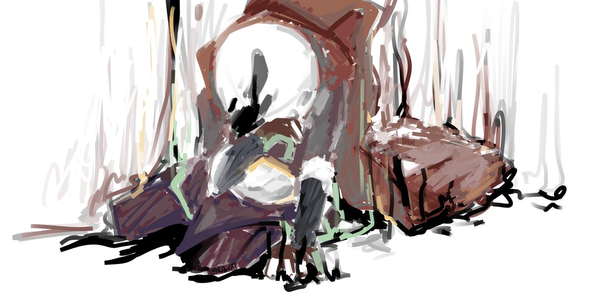 Day 11 It's in the script #inktobertale2025