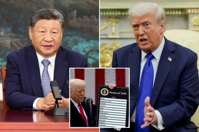 OwenGregorian's tweet image. Trump raises China tariffs by 100% and threatens to scrap Xi meeting over export rules | Steven Nelson, New York Post

President Trump said Friday that he will increase tariffs on Chinese goods by 100% and threatened to cancel his planned Oct. 29 meeting with Chinese President Xi…