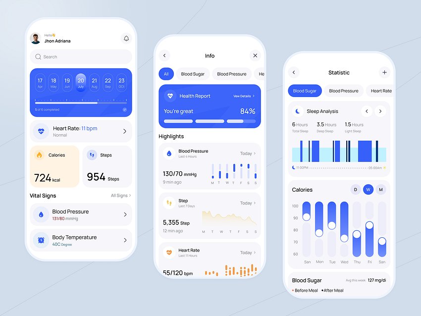 fastweb247's tweet image. Health Tracker Mobile App
#software #mobileApp
#iosdesign