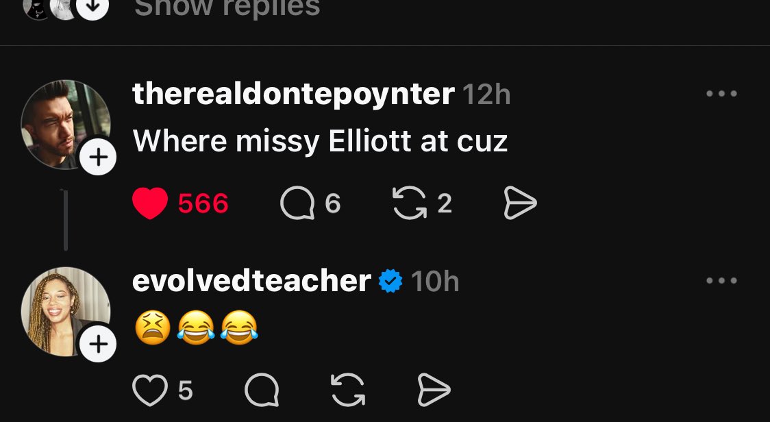 I’m dyinggggggg <a href="/MissyElliott/">Missy Elliott</a>  explains this one to us lmao
