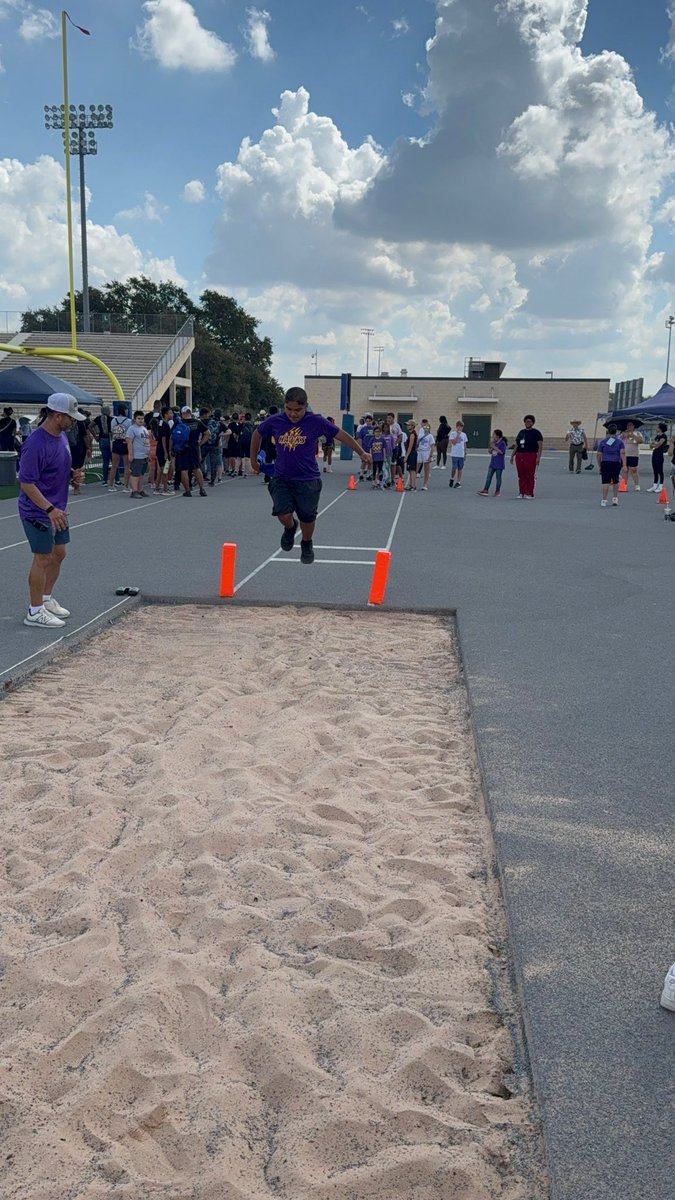 We had so much fun at the Special Olympics preliminaries.