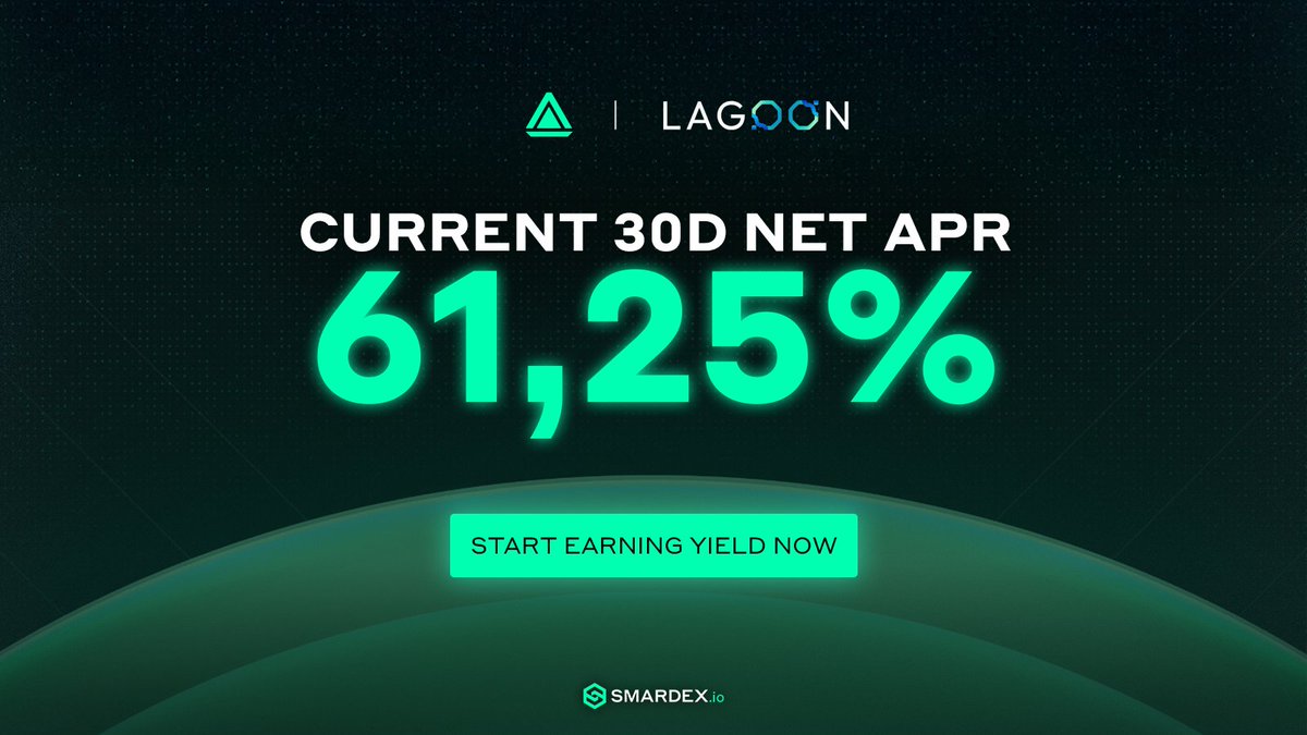 There was a nice jump in 30D Net APR last night. 😎

Paid on your $USDT by HL users.

Deposit now: smardex.io/arbitrage