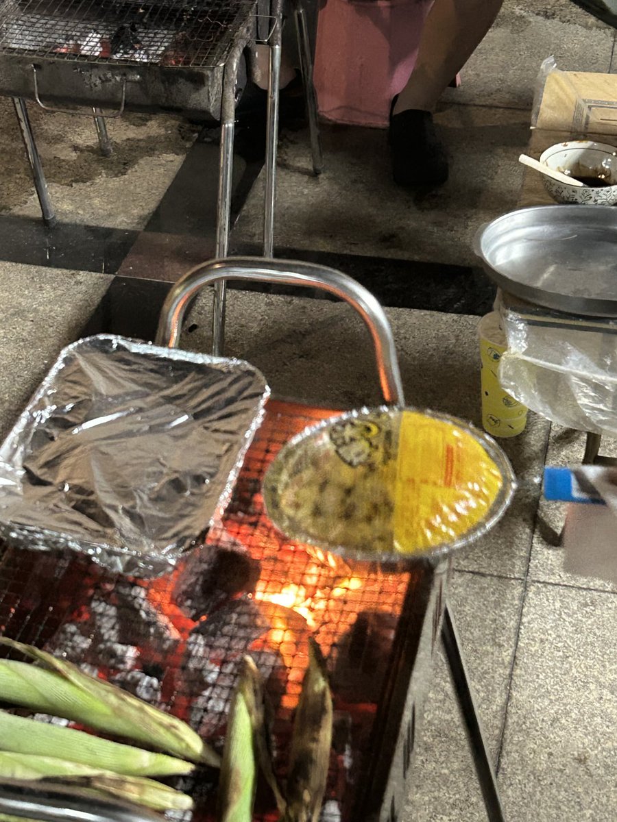 台湾では、どの家庭でもやることといえば、やっぱりバーベキューですね！🍖