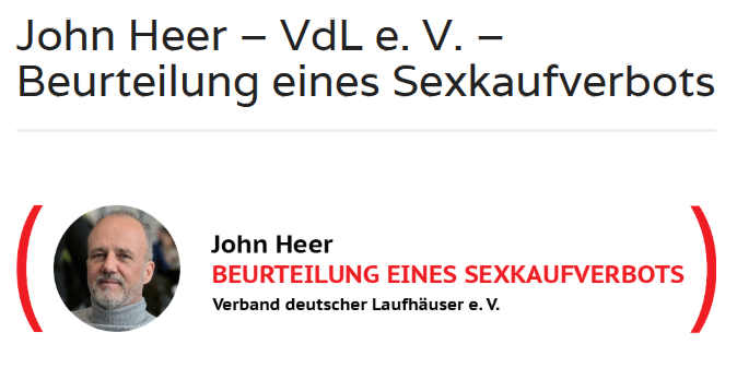 Der Vorstand des Verbandes deutscher Laufhäuser John Heer (Stuttgart) analysiert die BKA-Statistiken und positioniert sich gegen ein Sexkaufverbot: kein-sexkaufverbot.de/2025/08/02/joh…