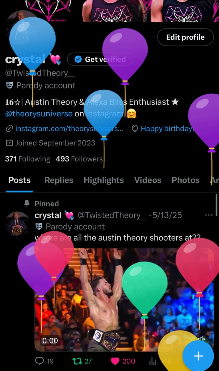 TwistedTheory__'s tweet image. guess who’s birthday it is today 🙂‍↕️