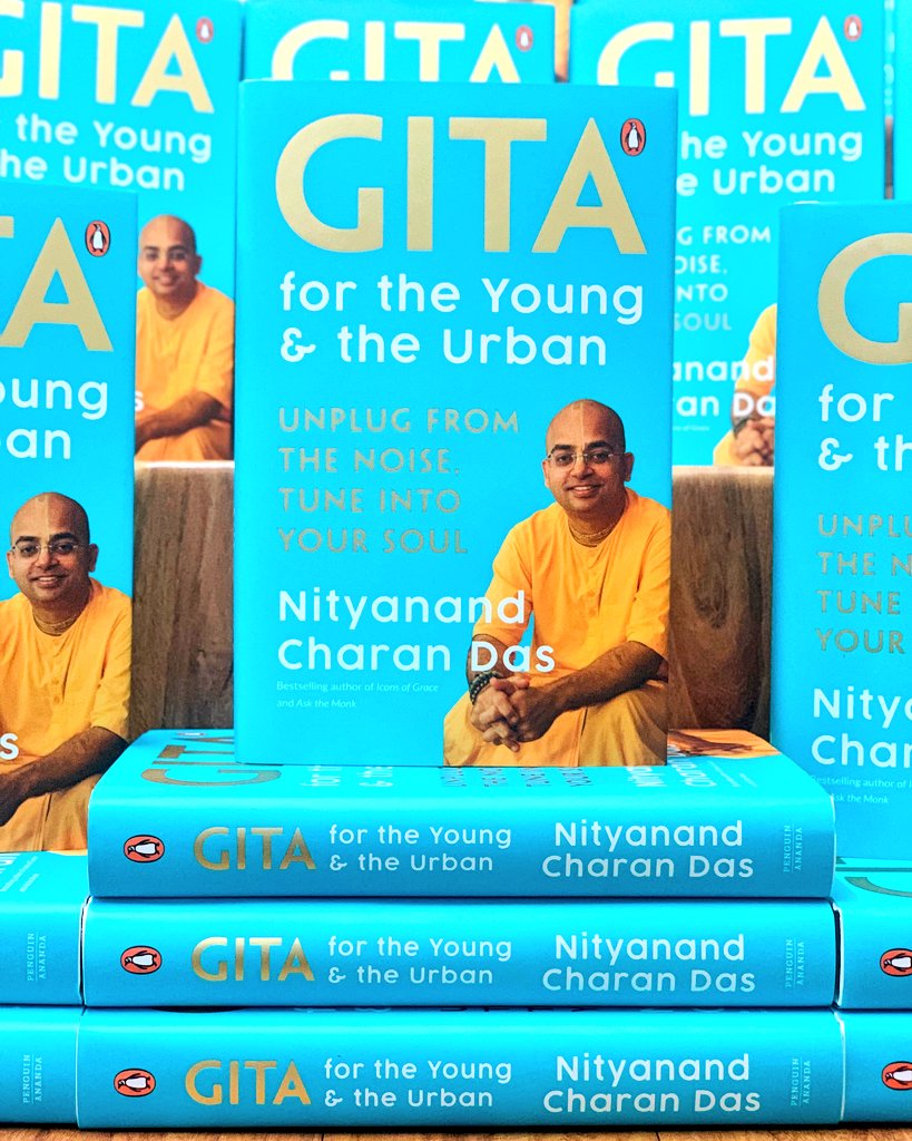 PadhegaIndia_'s tweet image. #NewBookAlert 🪷
Presenting the much awaited &amp;amp; talked about book : Gita for the Young &amp;amp; the Urban - Unplug from the Noise, Tune into your Soul by Nityanand Charan Das (@NityanandCharan), published by @PenguinIndia.
#BuyOriginal 💮 #BuyFromPI
Order 👉 padhegaindia.in/product/gita-f…