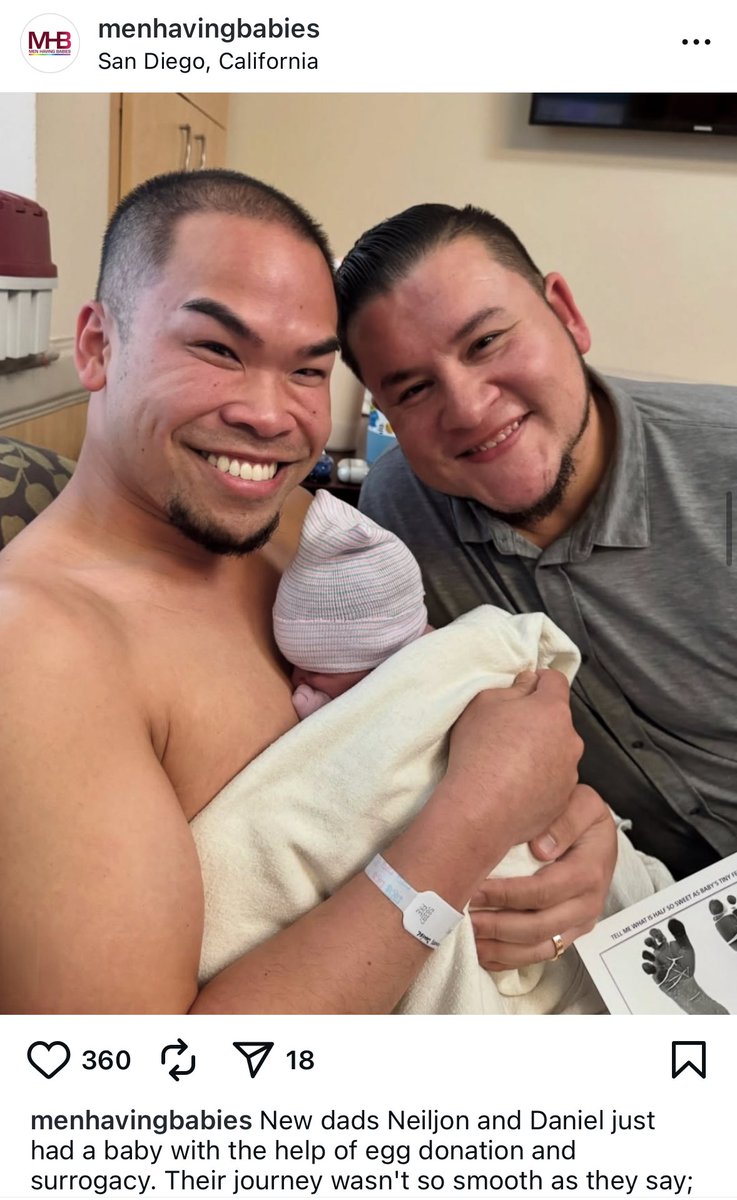 LoisMcLatch's tweet image. Why do they always pose as if they’ve just birthed the baby?

Meanwhile the baby is deliberately left motherless for the rest of his life.

Ban surrogacy 👇