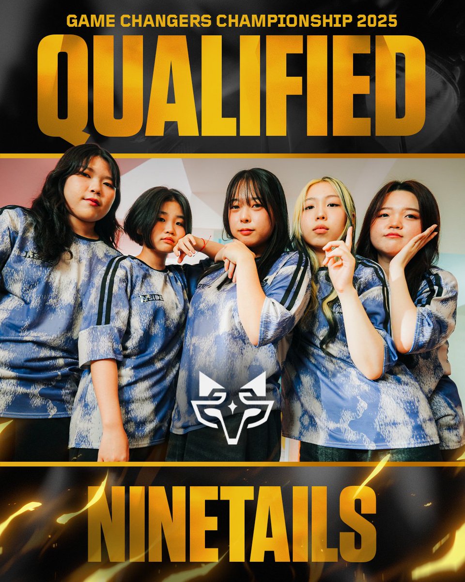 Back to defend their home turf 🇰🇷

<a href="/NinetailsGC/">Ninetails</a> is the second Pacific team to qualify for Game Changers Championship in Seoul!