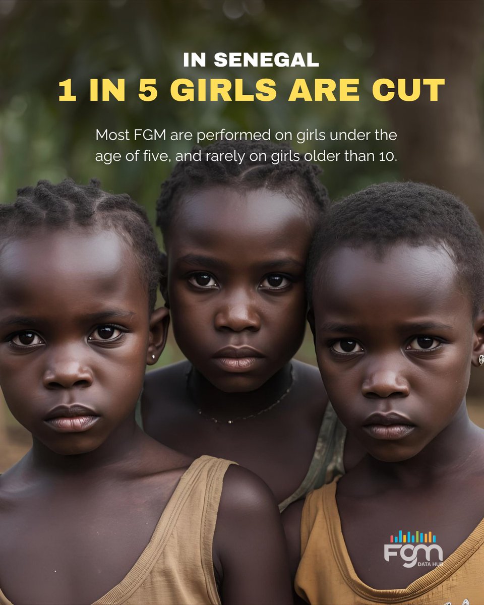 Today is #InternationalDayoftheGirlChild but is every girl free from violence?

Over 230 million girls and women have undergone FGM and Africa accounts for the largest share of this total, with over 144 million!!

Every girl deserves to live free from fear and harm!

#endFGM