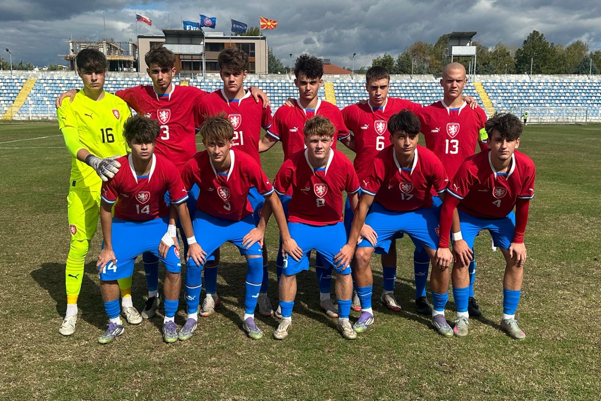 ceskarepre_eng's tweet image. Under-17 Championship Qualifying round, Group 2.

#CZEU17 🇨🇿🇲🇰 North Macedonia U17 2:0

Goals: 31. Marek, 87. Sivok.