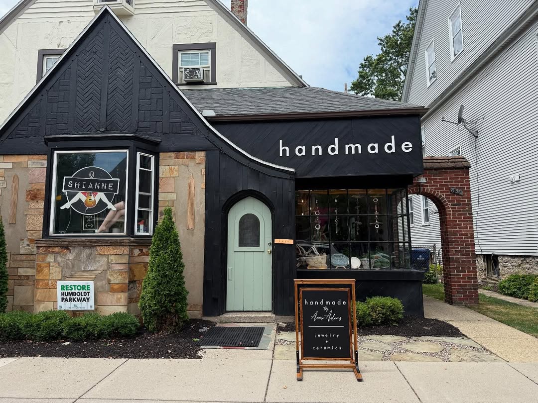 You might know Annie Adams from Second Chic. Now she’s returned to her roots with Handmade by Annie Adams, her new shop on Elmwood. Inside, you’ll find nature-inspired jewelry and functional art.

#BuffaloSpree #ShopLocal