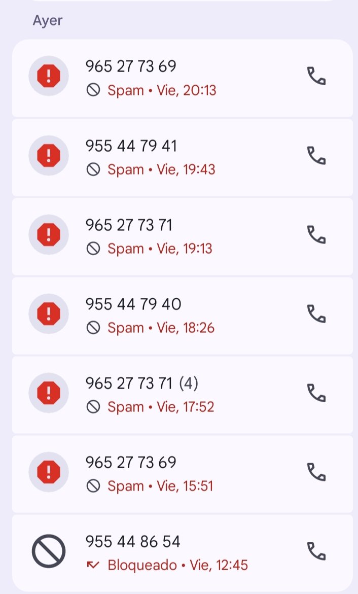 wachiMeri's tweet image. Y esto es solo de ayer... Cómo era eso de la nueva ley de #spam que dejaban de molestar? 🤷🏻‍♀️