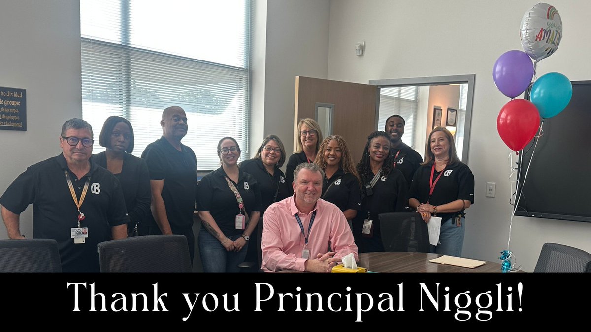 Strong schools start with strong leaders!
Our administrative team celebrates Principal Niggli for leading with vision, calmness, and purpose.  He sets high expectations, inspires our work, and keeps students at the center of every decision. #CardinalProud #NationalPrincipalsMonth