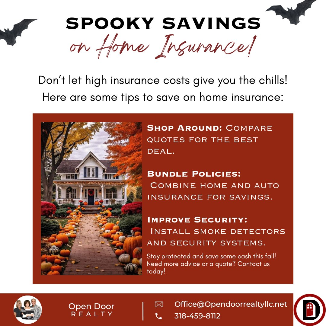 OfficeOpenDoor's tweet image. 💡 Smart Tips to Save on Home Insurance! 

#HomeInsuranceTips