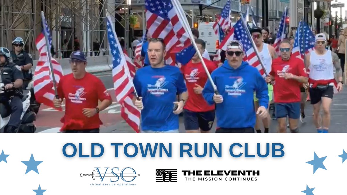 vso_inc's tweet image. This month’s Eleventh feature highlights Old Town Run Club, a community of runners honoring 9/11 heroes and those who have served since. From Pennsylvania to New York, every mile is a tribute and each step carries purpose.
Watch here: hubs.li/Q03N8SlX0
#TheEleventh #VSO