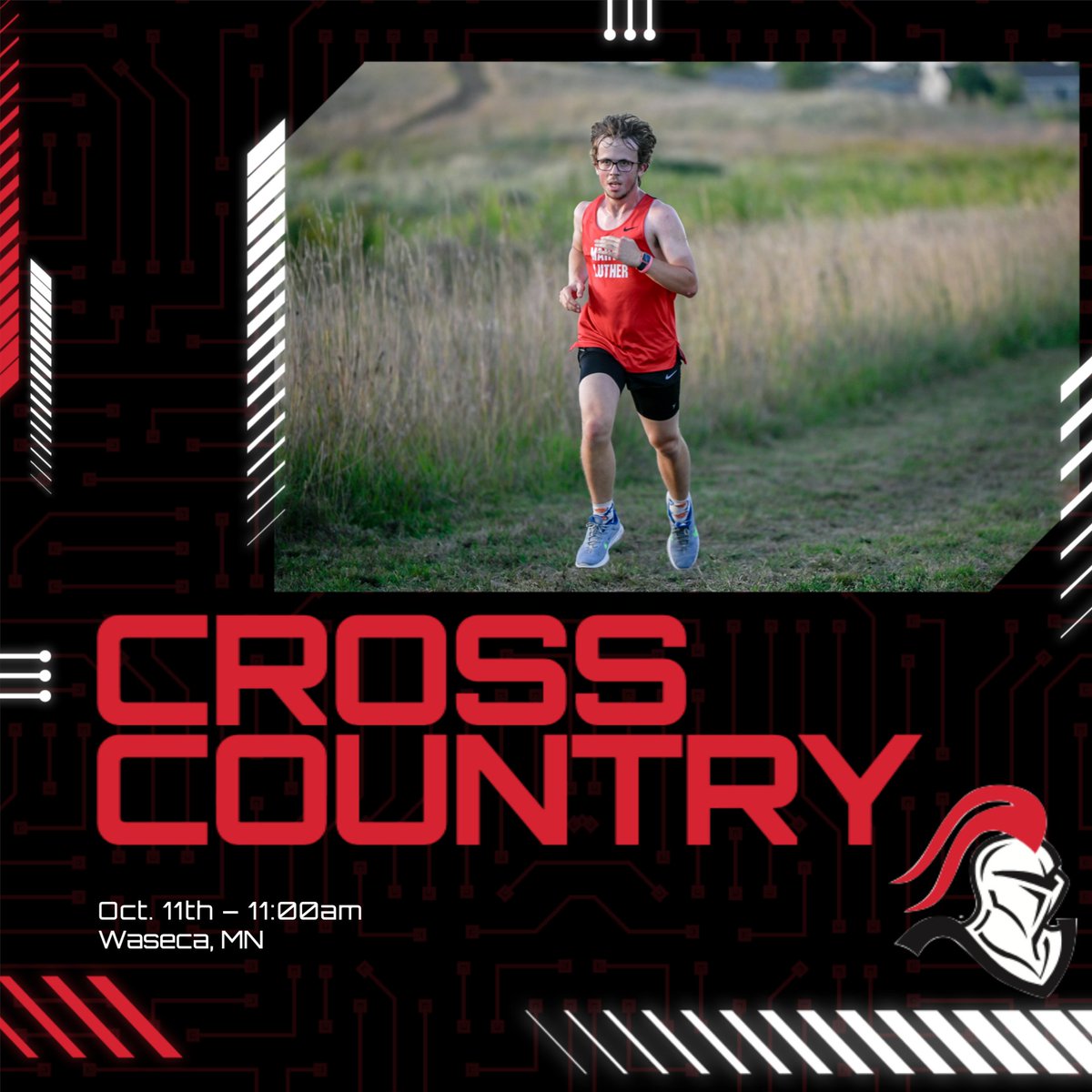 Knights take on the Finanger Invite in Waseca, Minnesota.

Visit mlcknights.com for any other information.

#goknights #knightsXC