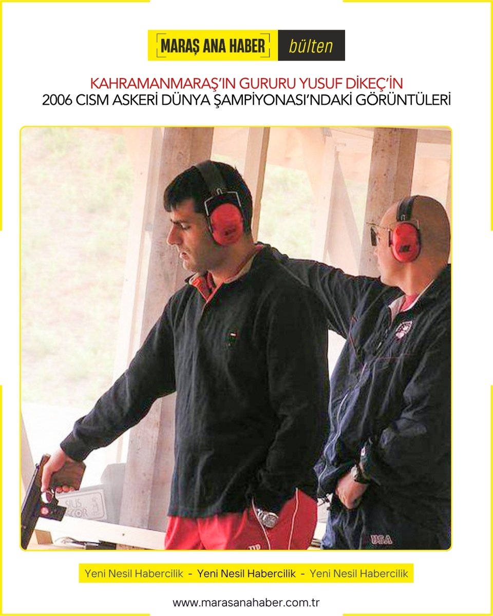 MarasAnaHaber's tweet image. Kahramanmaraş’ın gururu Yusuf Dikeç’in 2006 CISM Askeri Dünya Şampiyonası’ndaki görüntüleri…