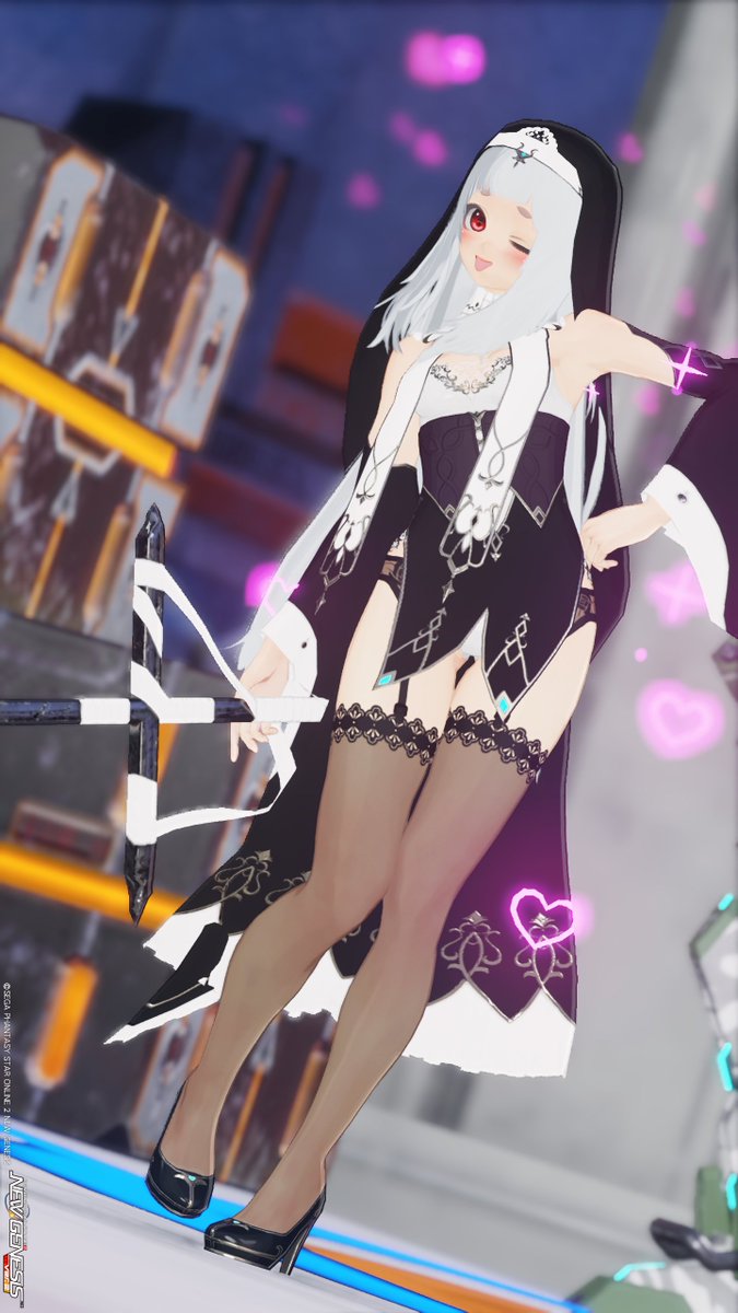 聖職者になりました！
#PSO2NGS_SS
#メンテの日じゃないけどssを貼る