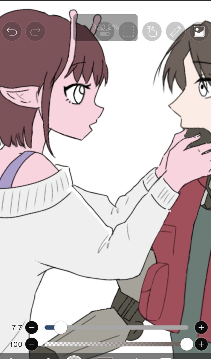 ChukTosh's tweet photo. ひさびさに指でお絵描きしてる☝️
カーチハwip https://t.co/nuY7wn9Fyw