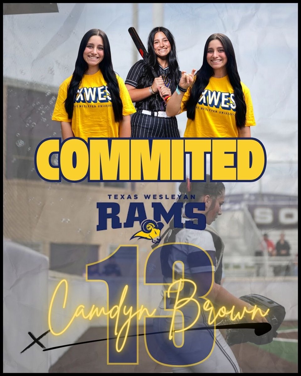 Big congrats to Camdyn “Ro” Brown on her commitment to continue her academic and athletic career at <a href="/RamSports/">TXWES Athletics</a> ! We’re so proud of all your hard work and can’t wait to see what’s next. 💜💛🥎  #NextLevelFalcons 🦅  <a href="/camreese0111/">cam(dyn) Brown</a>