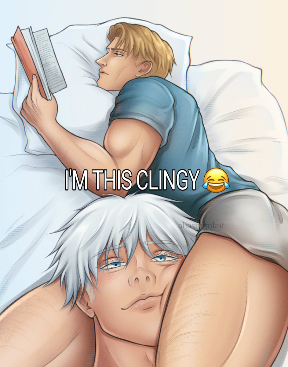 he is clingy like that 
#nanago