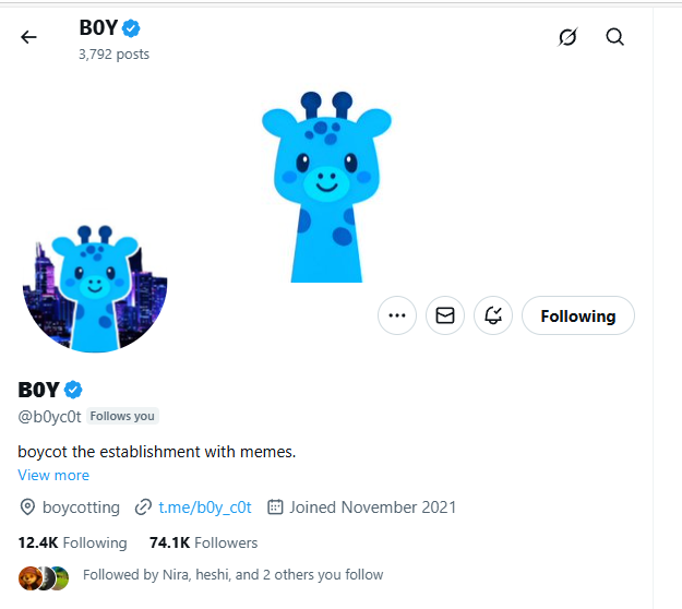 theNext1x's tweet photo. @b0yc0t Address : 4Coi3tuKKPmNJ3woxXKo1eyeybPp842Jnyn19MwGL2rW
 
DONE LOVE AND SUPPORT TO 1M TONIGHT ! https://t.co/dRENHZ35JN