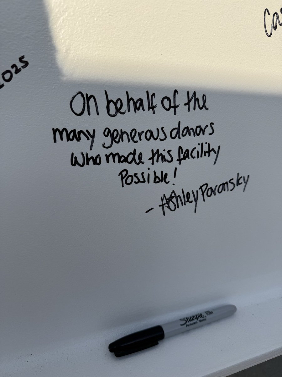 ABWinning's tweet image. It’s a real honor to work on facility projects. Tangible representation of the dreams of donors, student-athletes and coaches! A special milestone at the VB &amp;amp; BB Training Facility #mccombssociety