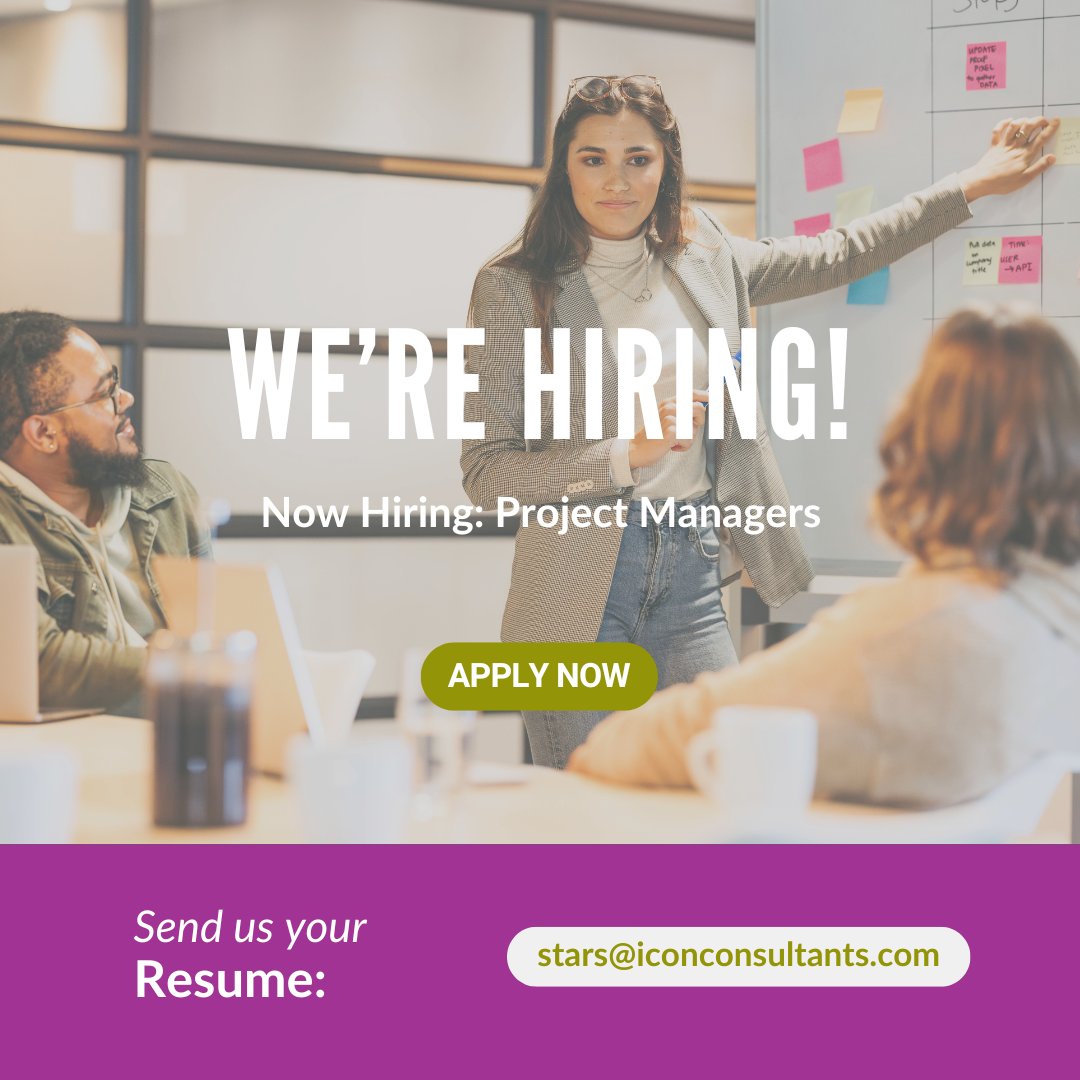 WorkWithIcon's tweet image. We are looking for Project Managers:
▪️Background in system migrations or software transitions
▪️Experience in lease administration / real estate operations
Apply online at: hubs.la/Q03LQ6610
#hiring #jobsearch #projectmanagement #projectmanager #pmjobs