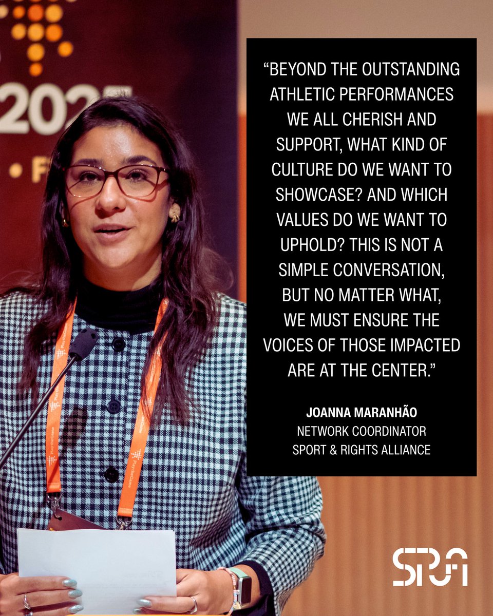 📣That’s a wrap! The 14th Play the Game has concluded, after four days of dialogue with over 500 participants on a range of issues affecting global sport. #PTG2025 <a href="/Jujuca1987/">Joanna Maranhão</a>