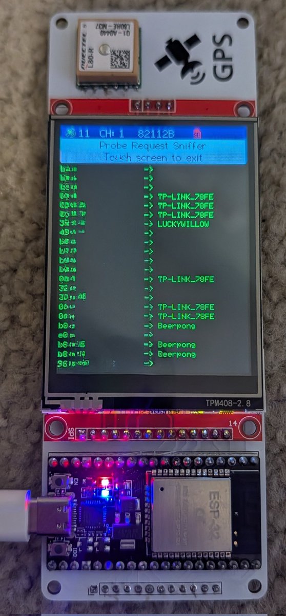 forwardsecrecy's tweet image. Sniffing the probes, launching the attacks, and securing my WiFi and Bluetooth with some new toys. Thanks @HackerBoxes !