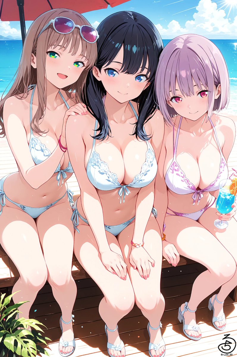 ruchi_39's tweet photo. 平和な世界線がモットーなので👙
#GRIDMAN_UNIVERSE
#宝多六花
#南夢芽
#新条アカネ https://t.co/UsPkCiR6Zg