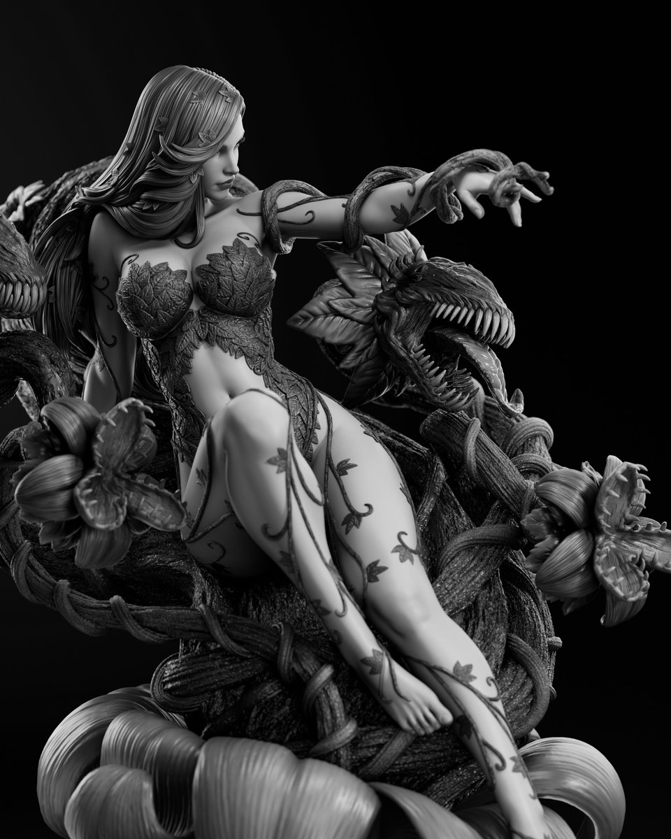 RodFv's tweet photo. my project of poison ivy 🌿🌿.
#zbrush #sculpt #blender #PoisonIvy #Dccomics https://t.co/JietWLM2Z7