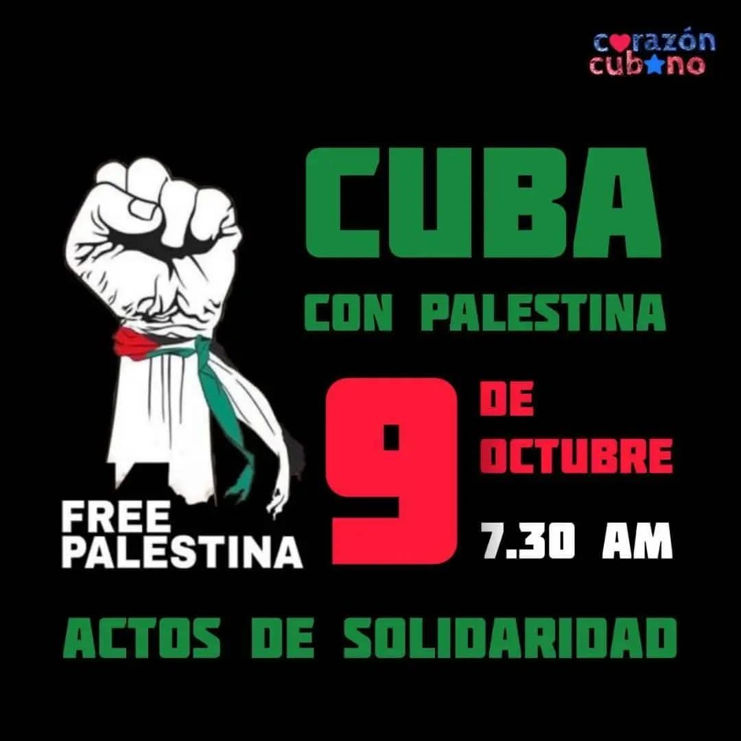 Serconi2022's tweet photo. 🇨🇺 Serconi reafirma el derecho inviolable del pueblo palestino a la libre determinación y a la existencia de un Estado palestino independiente, soberano y viable. Abogamos por su paz, el fin de la ocupación y una solución justa y duradera.@destacar @todos https://t.co/1nOAiKNdL3